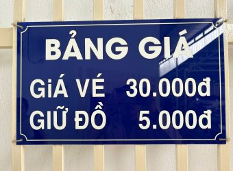 bảng giá công khai